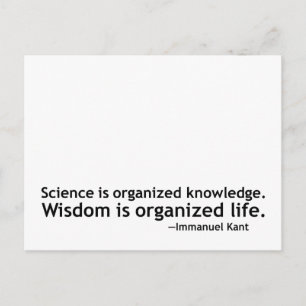Immanuel Kant Kontinuität Postkarte