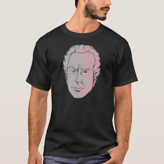 Immanuel Kant Philosoph Philosophie Enlig T-Shirt (Vorderseite)