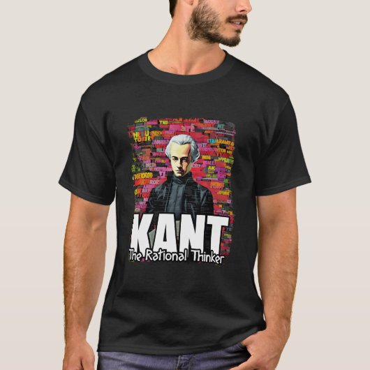 Immanuel Kant Philosopher T-Shirt (Vorderseite)