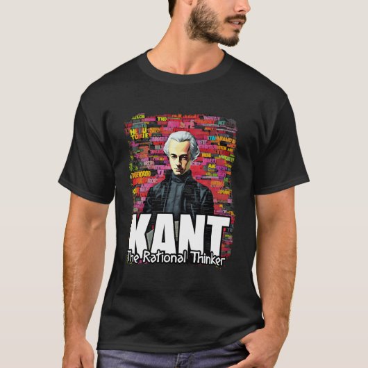 Immanuel Kant Philosopher T-Shirt (Vorderseite)