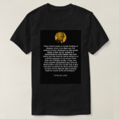 Immanuel Kant Quotes 2 T-Shirt (Design vorne)