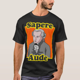 Immanuel Kant Sapere Aude Philosophie Lehrer 2 T-Shirt