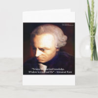 Immanuel Kant Science VS Wissensziffer Geschenke
