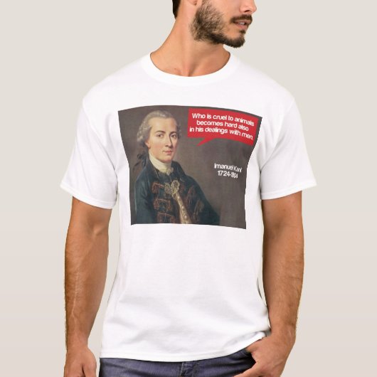 Immanuel Kant-T-Shirt T-Shirt (Vorderseite)