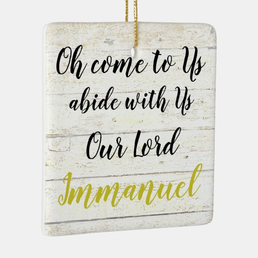 Immanuel Keramikornament (Rechts)