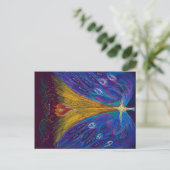 Immanuel Oil Pastel von Christina Wert, Postkarte (Stehend Vorderseite)