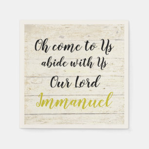 Immanuel  serviette