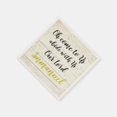 Immanuel Serviette (Ecke)