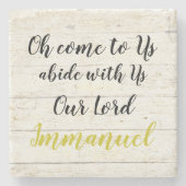 Immanuel Steinuntersetzer (Vorderseite)