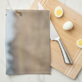 Immature Red Tail Hawk Hovering Küchentuch (Viertel Falte)