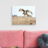 Immature Red Tail Hawk Hovering Leinwanddruck (Insitu (Wohnzimmer))