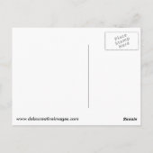 Immature Red Tail Hawk Hovering Postkarte (Rückseite)