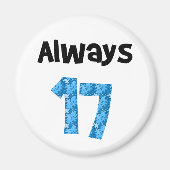 Immer 17 magnet (Vorne)