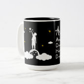 Immer abgelenkte hoffnungsvolle Dreamer ADHD-Tasse Zweifarbige Tasse (Vorderseite Links)