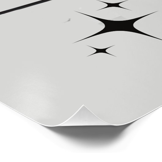 Immer an dich selbst glauben poster (Ecke)