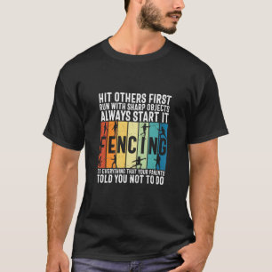 Immer anfangen, Sport zu erleben T-Shirt