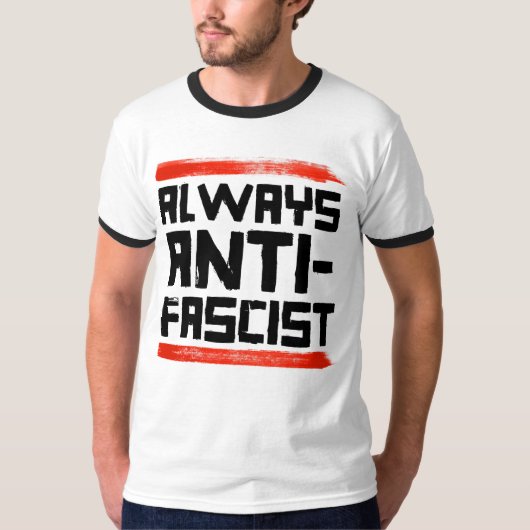 IMMER ANTI-FASKIST T-Shirt (Vorderseite)