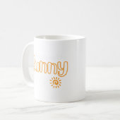 Immer auf der Sonnenseite Kaffeetasse (Vorderseite Links)