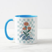 Immer auf der Sonnenseite Retro Tasse (Links)