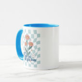 Immer auf der Sonnenseite Retro Tasse (Vorderseite Links)