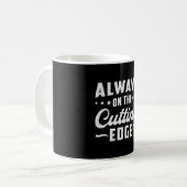 Immer auf der Spitze Landscaper Landscaper Kaffeetasse (Vorderseite Links)