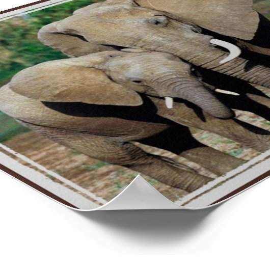 immer auf Ihrer Seite Poster (Ecke)