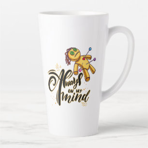 Immer auf meinem Kopf Funny Halloween Voodoo Doll Milchtasse