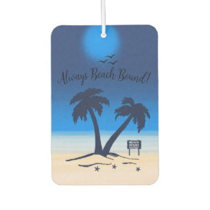 Immer Beach Bound, Mitternacht Blue Autolufterfrischer