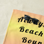 Immer Beach Boy Pink Sommer Strandtuch (Beispiel)