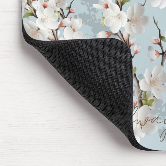 Immer bearbeitbaren Text blocken Mousepad (Ecke)