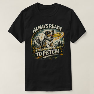 Immer bereit zu apportieren | Vintage Australian S T-Shirt