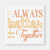 Immer besser magnet (Vorne)