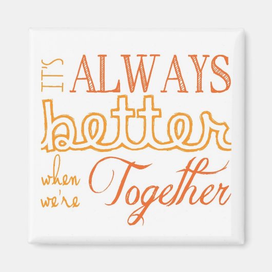 Immer besser magnet (Vorne)