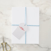 Immer besser zusammen: Klassischer Look Geschenkanhänger (Mit Garn)
