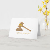 Immer beurteilen karte (Gelbe Blume)