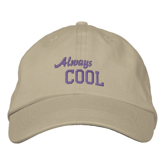 IMMER COOLE Kappe (Khaki w/Dark Aquamarin) (Vorderseite)