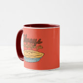 Immer dankbar für Kuchen Tasse (Vorderseite Links)