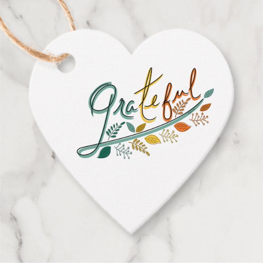 Immer dankbar geschenkanhänger (Vorderseite)