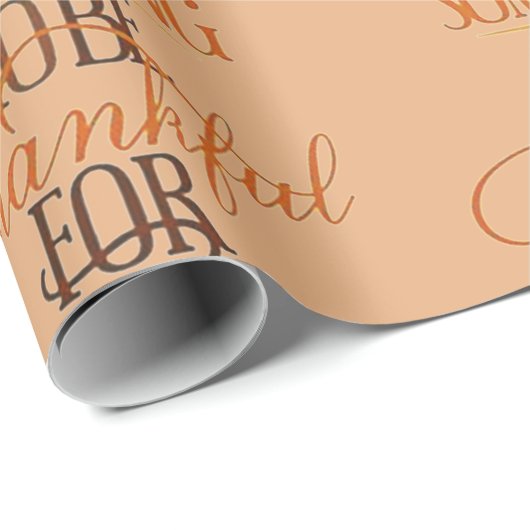 Immer dankbar geschenkpapier (Rolleneckpunkt)