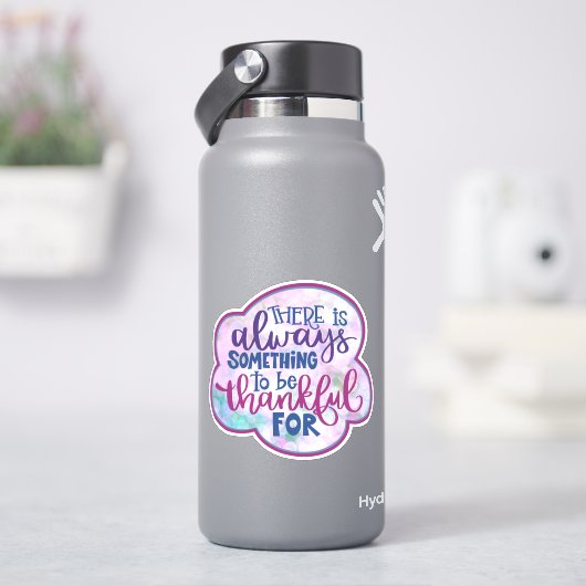 Immer dankbar, Girl Lila Inspirivity Sticker (HydroFlask)