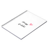 Immer dankbar Journal Notizblock (Linke Seite)