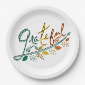 Immer dankbar pappteller (Vorderseite)