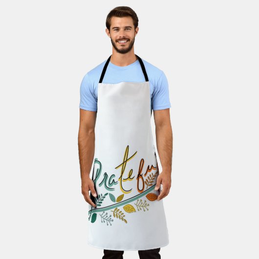 Immer dankbar schürze (Getragen)