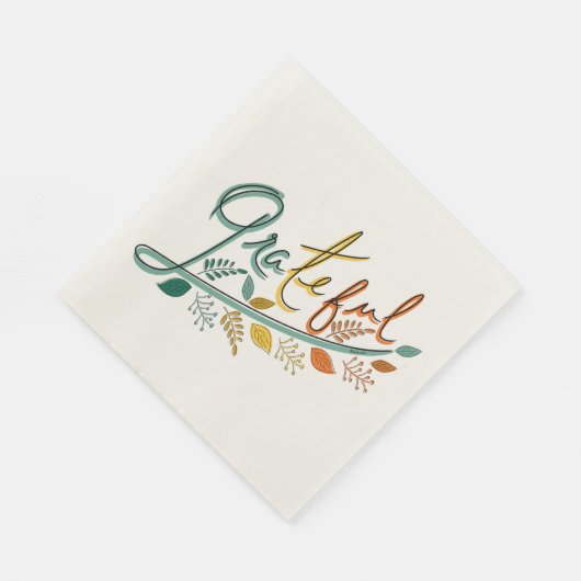 Immer dankbar serviette (Ecke)