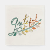 Immer dankbar serviette (Vorderseite)