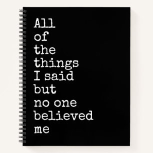 Immer das richtige SpiralNotebook Notizblock