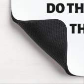 Immer das Richtige tun Mousepad (Ecke)