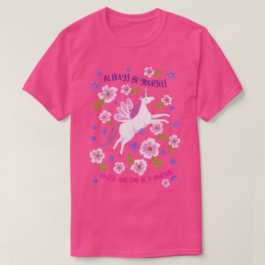 Immer Dein Unicorn T-Shirt (Design vorne)
