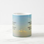 "Immer denken" Kaffeetasse (Mittel)
