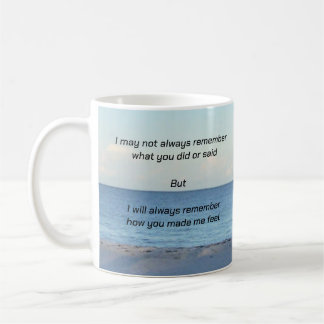 "Immer denken" Kaffeetasse